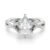 14K White Gold