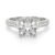 14K White Gold