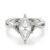 14K White Gold
