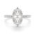 14K White Gold