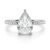 14K White Gold