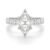 14K White Gold