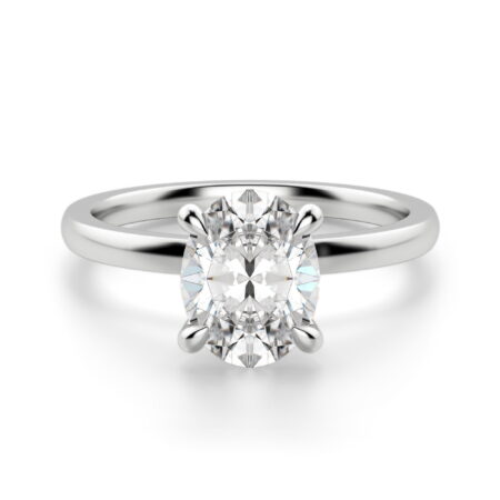 Solstice Oval Cut Engagement Ring