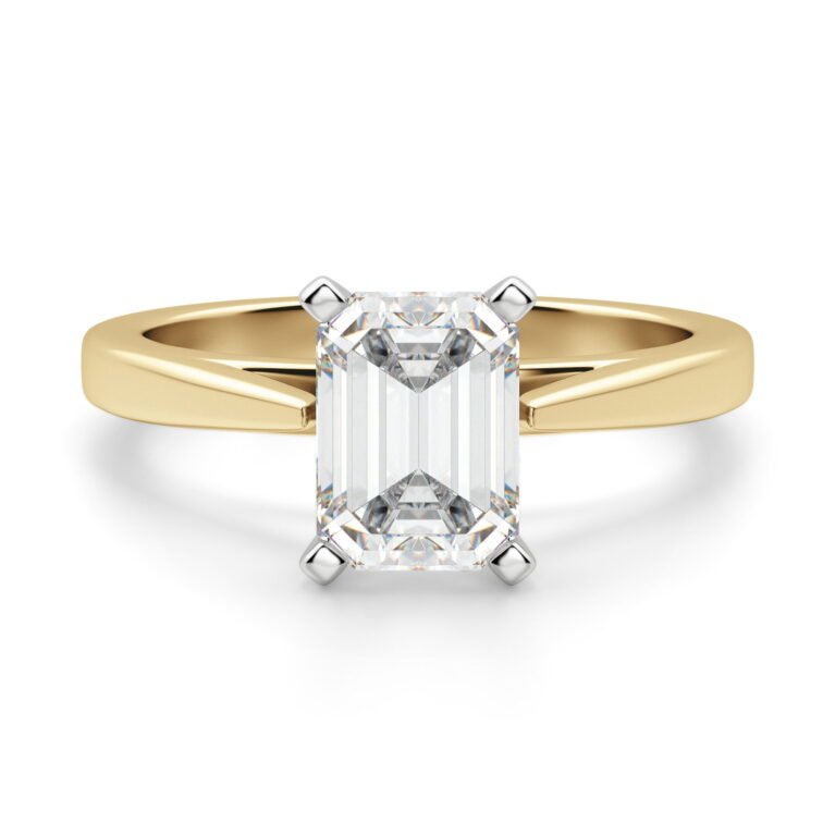 Cathedral Emerald Cut