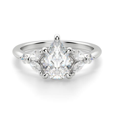 Haven Pear Cut Engagement Ring
