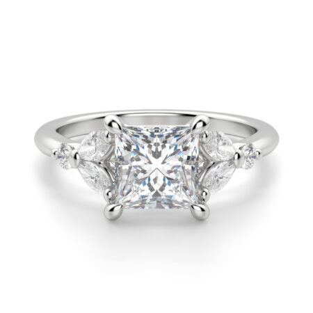 Haven Princess Cut Engagement Ring