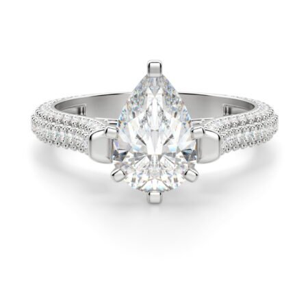 Seine Pear Cut Engagement Ring