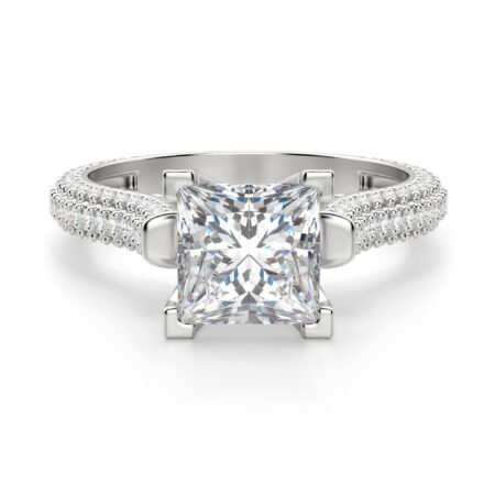 Seine Princess Cut Engagement Ring
