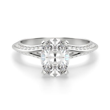Irene Oval Cut Engagement Ring
