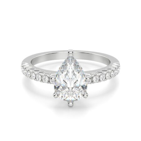 Angelix Pear Cut Engagement Ring