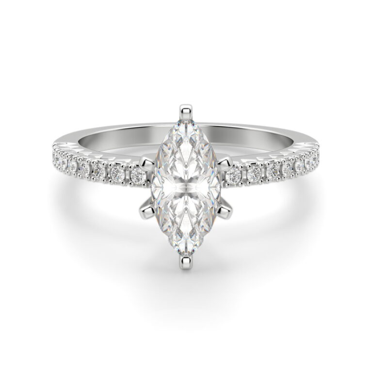 Angelix Marquise Cut Engagement Ring