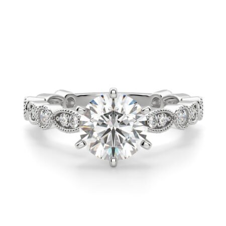 Infinite Love Round Cut Engagement Ring