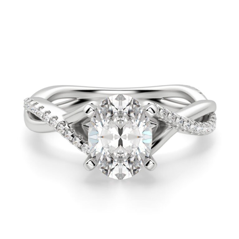 Twisted Accented Oval