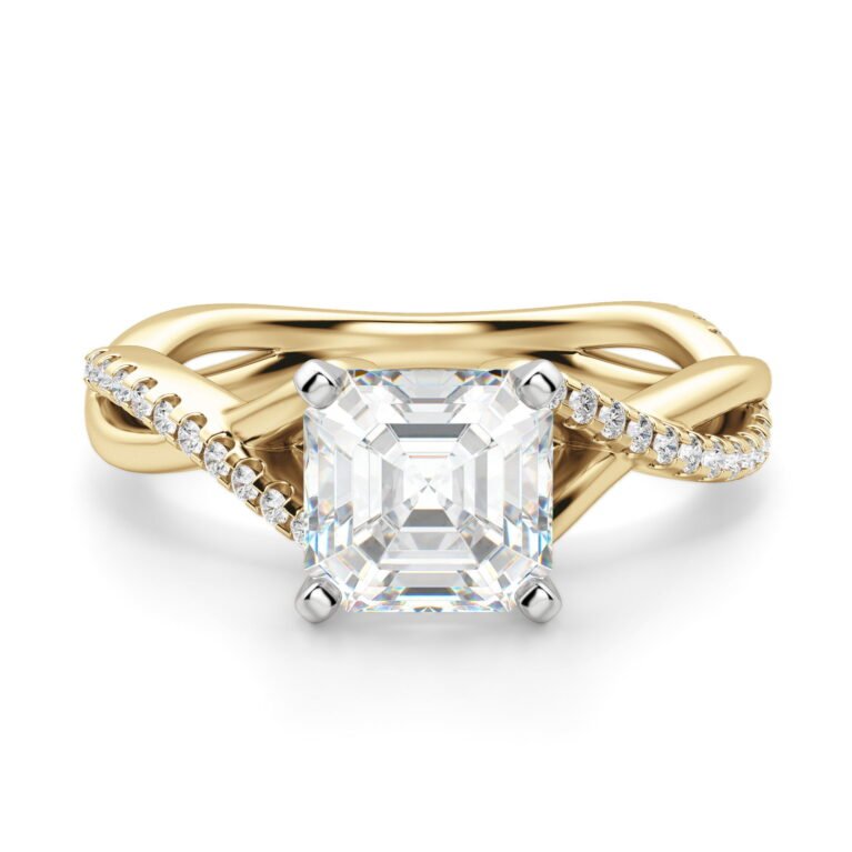 Twisted Accented Asscher