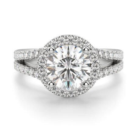 Palm Springs Round Cut Engagement Ring