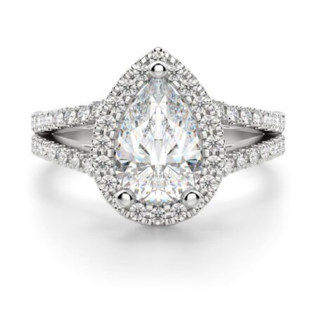 Palm Springs Pear Cut Engagement Ring