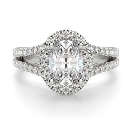 Palm Springs Oval Cut Engagement Ring