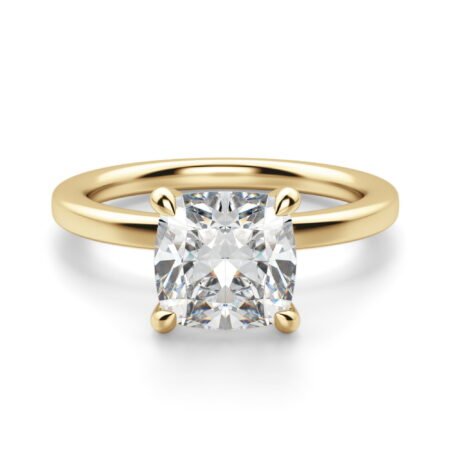 Arezzo Classic Cushion Cut Engagement Ring