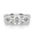 14K White Gold