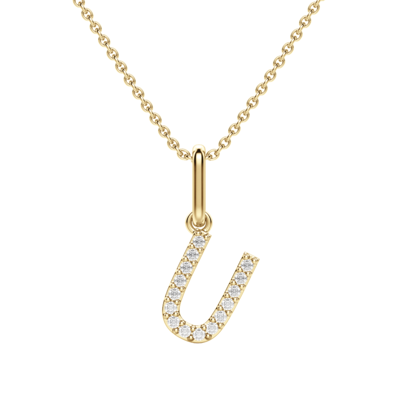 U Initial Pendant