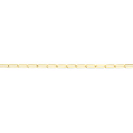 Paper Clip Chain Bracelet 2.10 MM