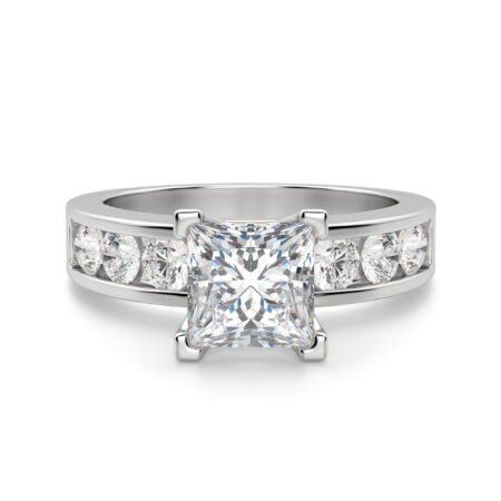 Diamond Diva Princess Cut Engagement Ring