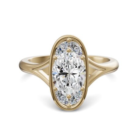 Moval Engagement Ring