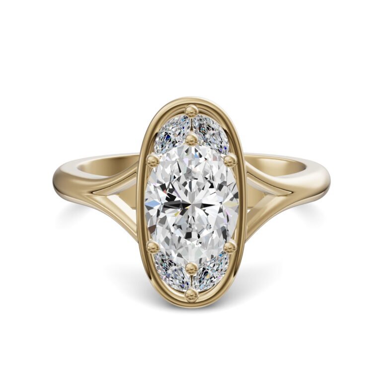 Moval Engagement Ring