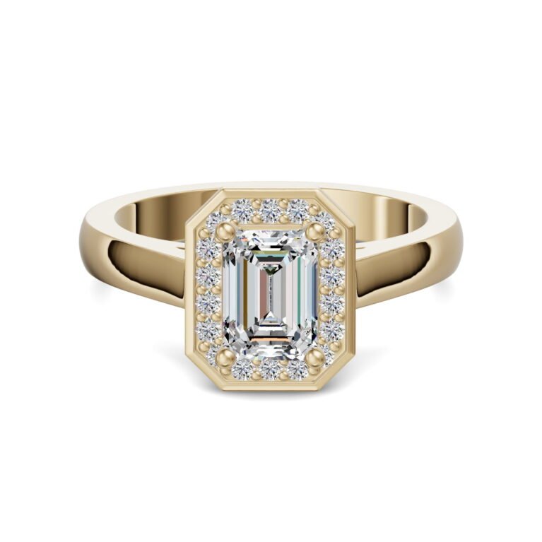 Channel Pave Halo