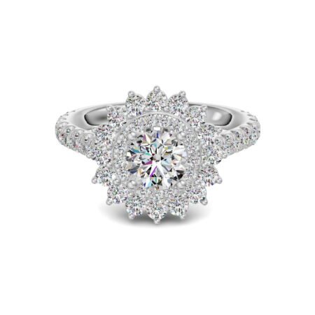 Double Halo Accented