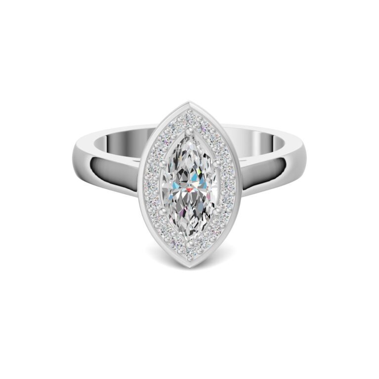 Channel Pave Halo