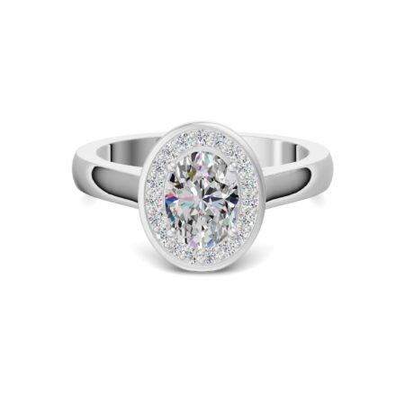 Channel Pave Halo