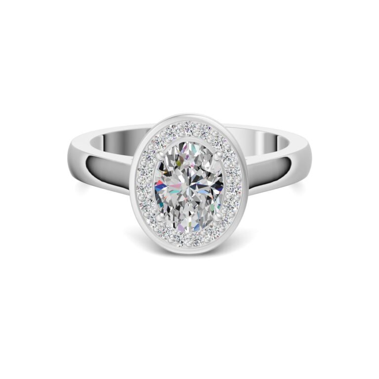 Channel Pave Halo