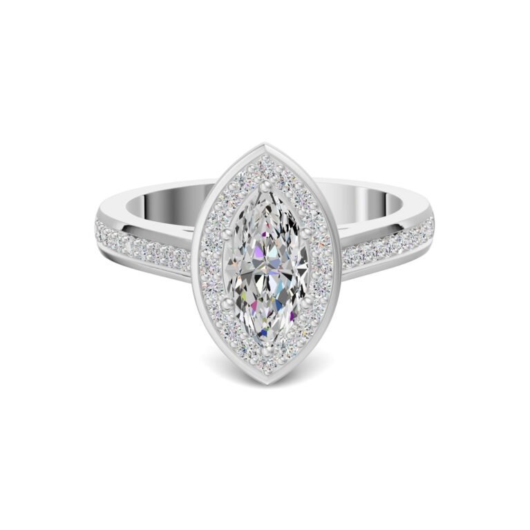 Channel Pave Halo
