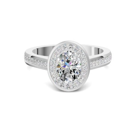 Channel Pave Halo