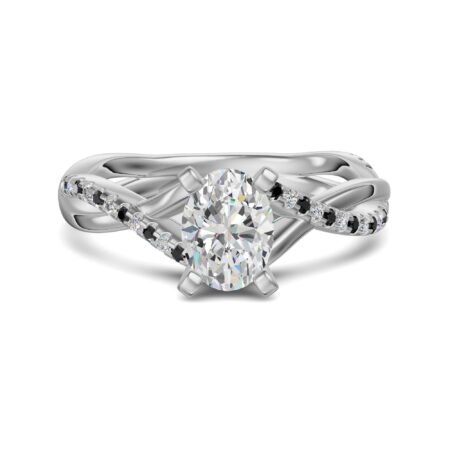 Twisted Accented Oval