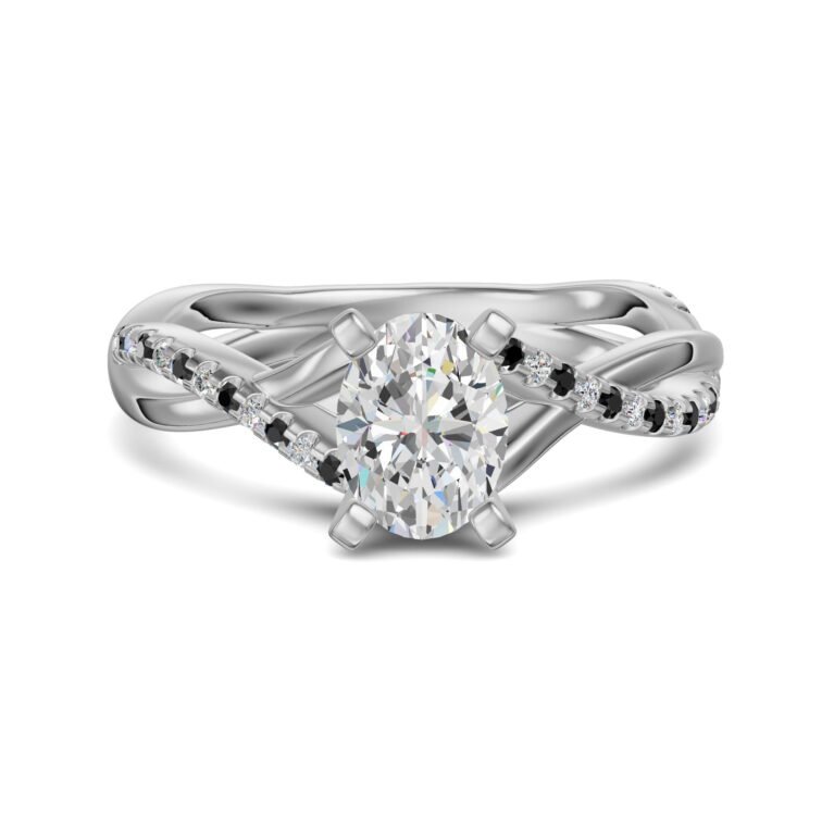 Twisted Accented Oval