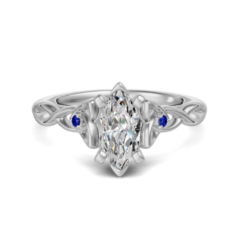Celtic Knot Marquise
