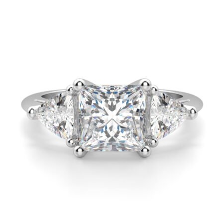 Timeless Princess Cut Engagement Ring