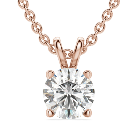 Basket Set Pendant Round Cut