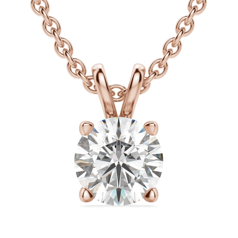 Basket Set Pendant Round Cut