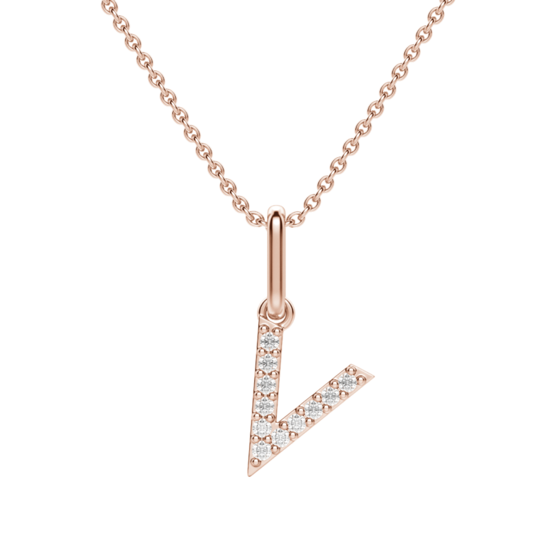 V Initial Pendant