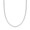 Tennis Choker Necklace 14K White Gold