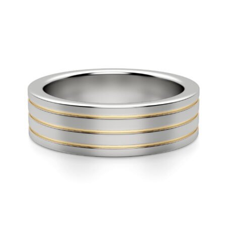Resolute Wedding Band Tungsten
