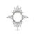 14K White Gold