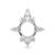 14K White Gold