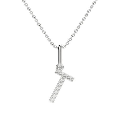 "T" Initial Pendant