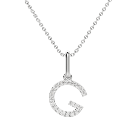 "G" Initial Pendant