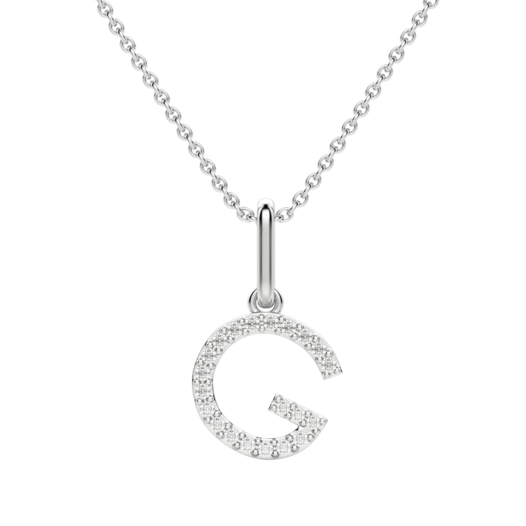 "G" Initial Pendant