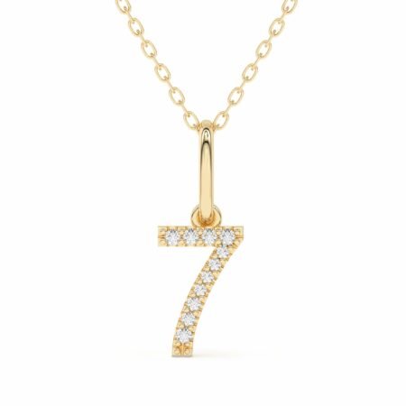 "7" Number Pendant
